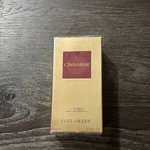 Estee Lauder Cinnabar Eau de Parfum - Gold and Red Packaging